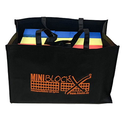 BlockX Aufbewahrungstasche für Schaumstoffblöcke „MiniBlockX“