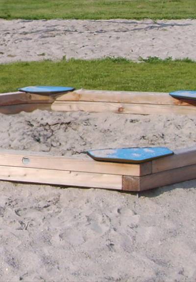 Sandkasten 2-lagig, Ø3m