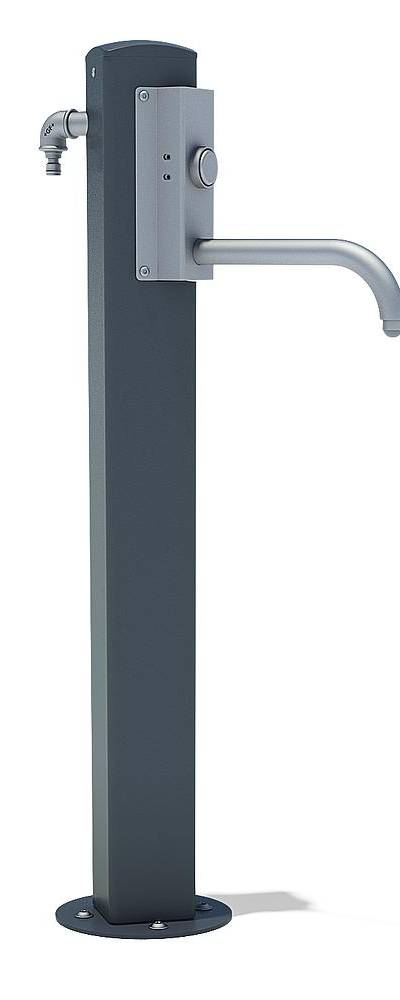 Säule mit Wasserknopf