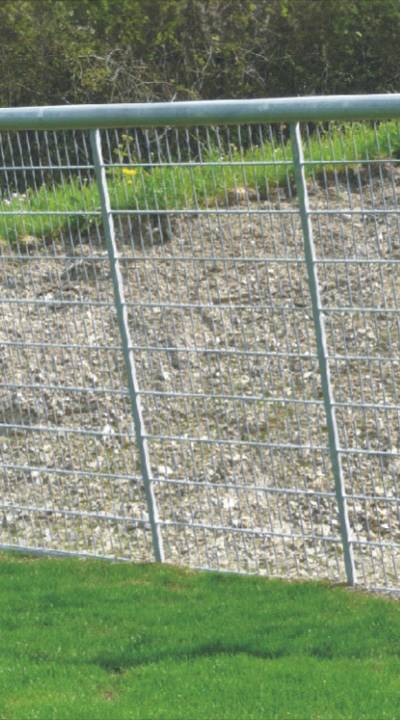 Bolzplatztor 3x2m mit Rundstabmatten