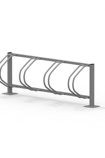 Fahrradständer Reihenparker für 4 Fahrräder