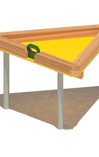 Matschtisch 196, 3-eckig