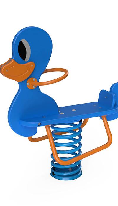 Ente blau
