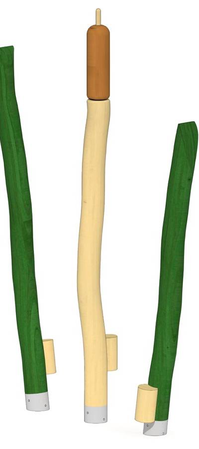 Stelzen Schilf