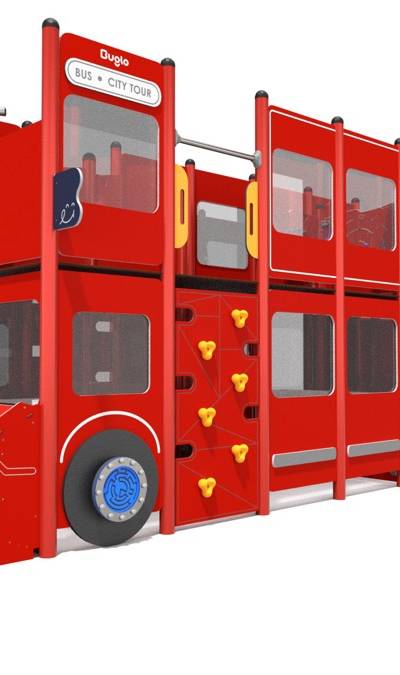 Spielanlage London City Bus