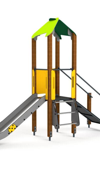 10007 Kleiner Kletterturm mit Aufstiegsrampe