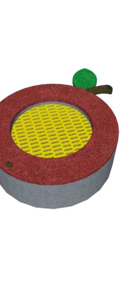 Apfel Trampolin