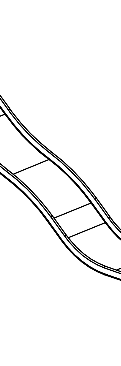 Edelstahlrutsche