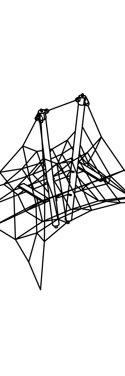 Kleine Netzpyramide