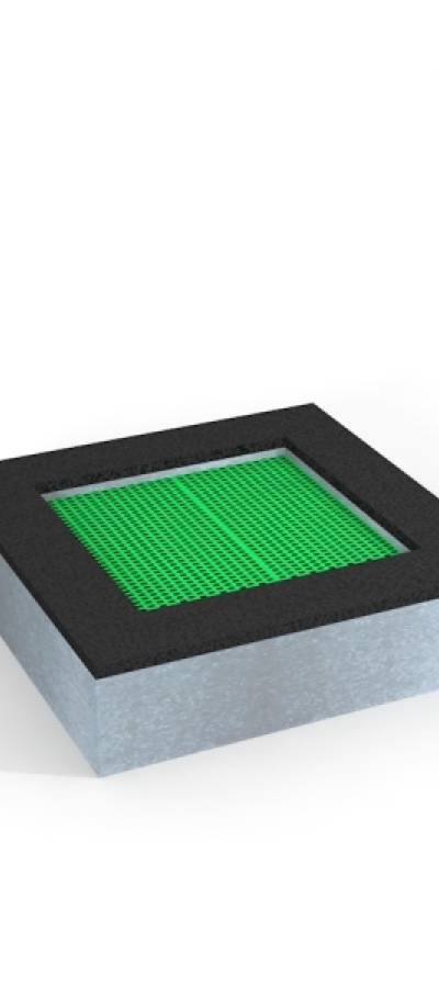 Quadratisches Trampolin (100 cm)