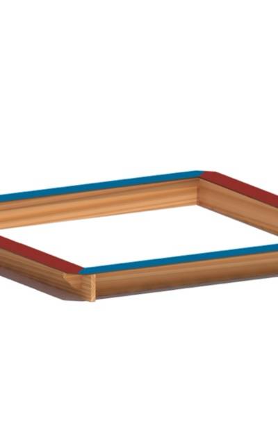 Sandkasten Dietrich 0770, 300 x 300 cm