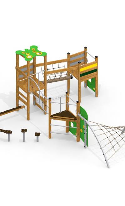 Vilcabamba Spieltürm – Klettergerüst