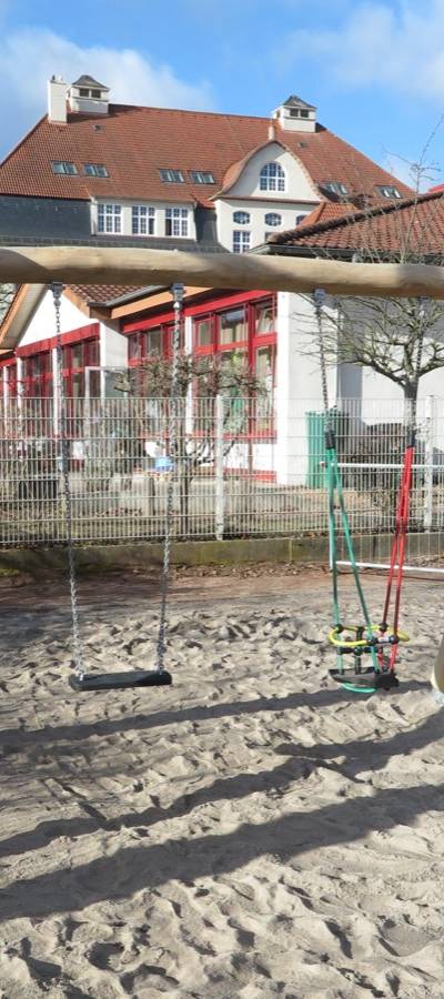 Schaukel 2-fach LH210cm, 1 Kleinkind-Schaukelsitz