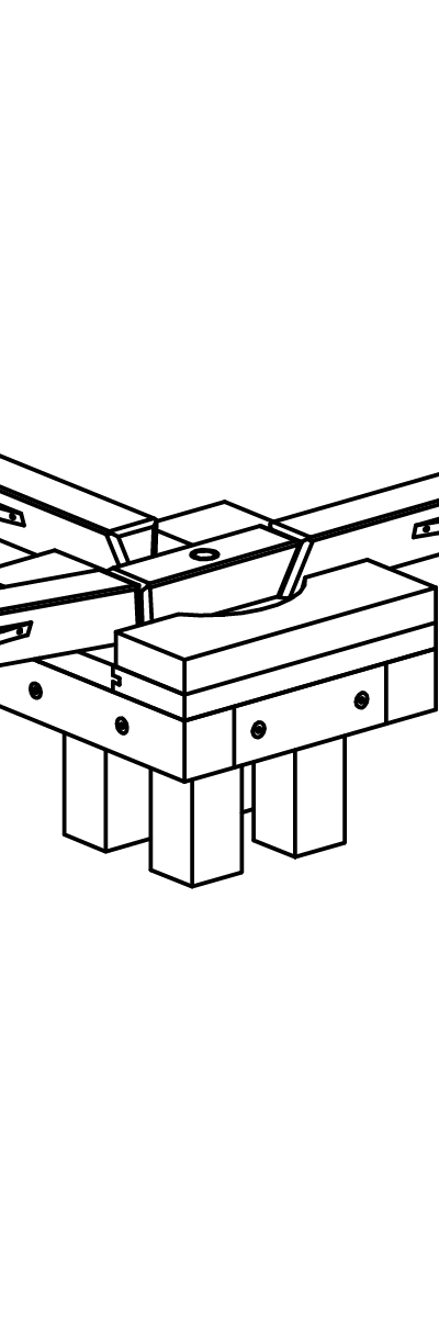 3-fach Weiche