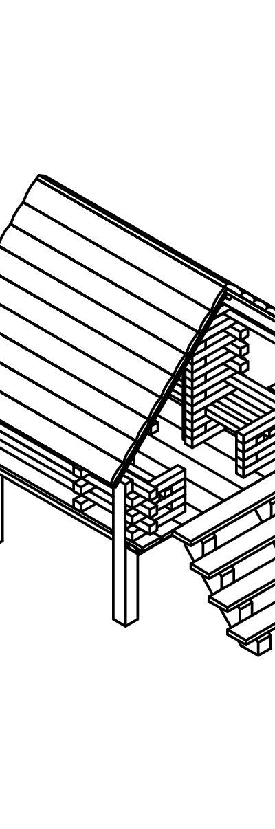 Kleines Pfahldorfhaus