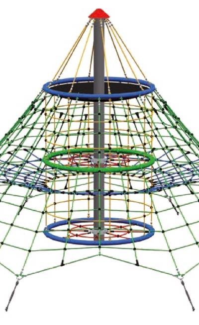 Seilpyramide Dino 2