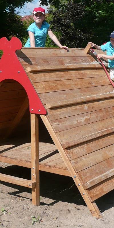 Heideschafstall mit 2 Seilen