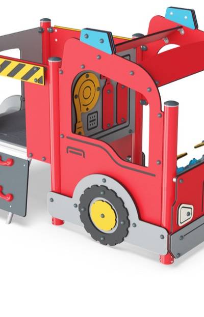 Roter Feuerwehrwagen PCM52021