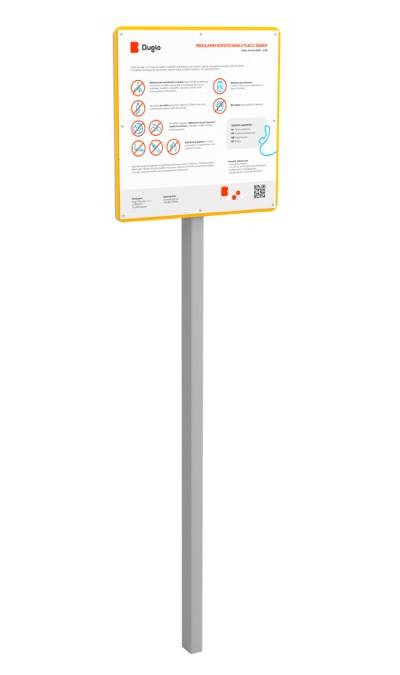 Spielplatzschild