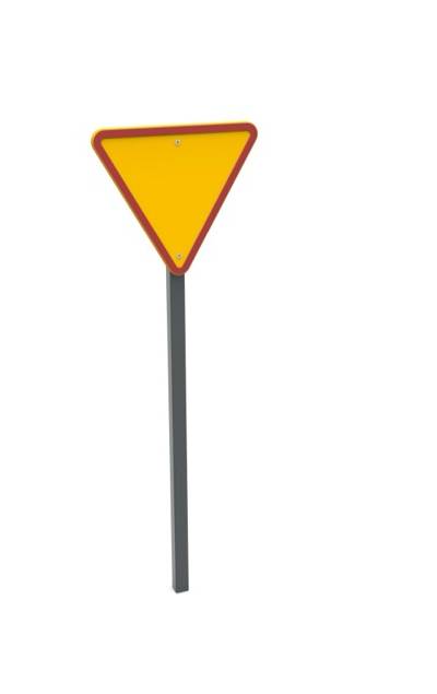 Verkehrsschild Vortritt gewähren