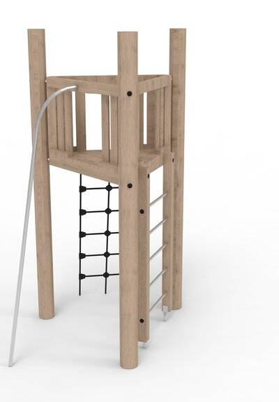 Kletterturm System 3 mit Boden