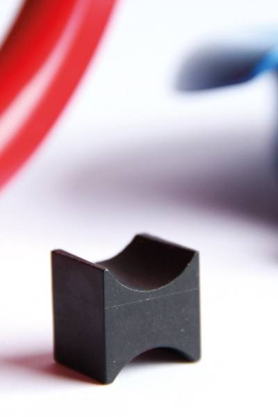Klemmsicherung - für Federstahl, Ø 22 mm