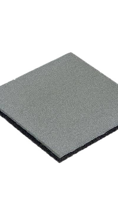 Vollgummiplatte Flex 60 mm hellgrau, Fallhöhe bis 180 cm