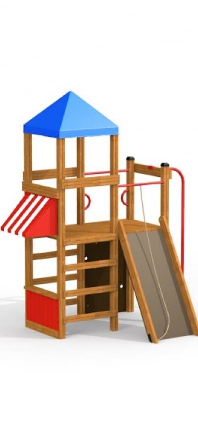 Logo Spielturm mit Feuerwehrstange