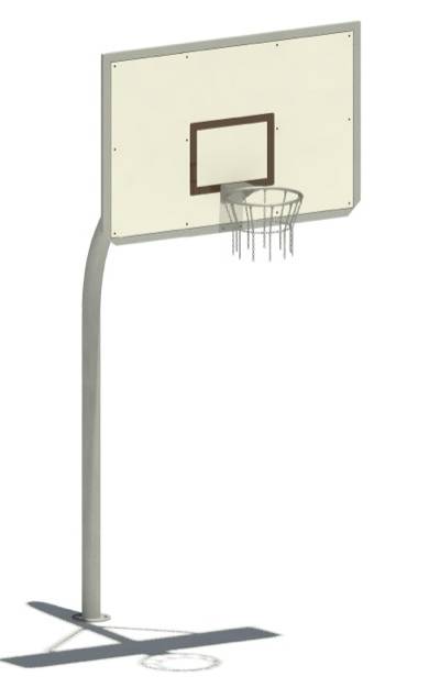 Streetballanlage Zielbrett groß 1040
