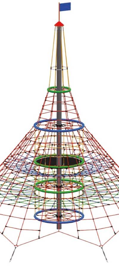 Seilpyramide Dino XXL