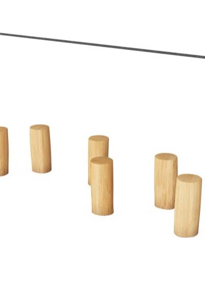 Balancier-Poller mit Seil NRO821