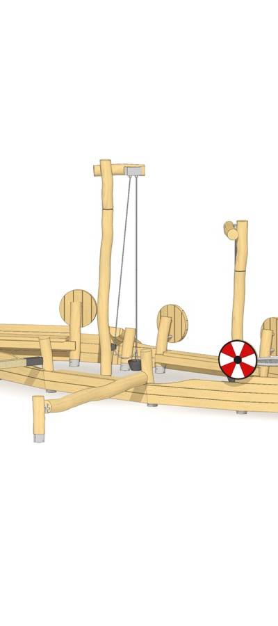 Sandspielschiff Wikinger