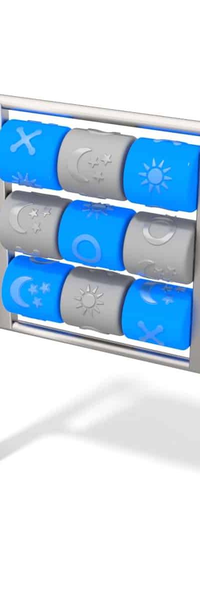 Motoriktafel Tic Tac Toe