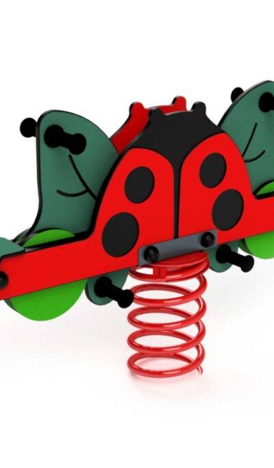 3429S Doppel-Federwipper Marienkäfer