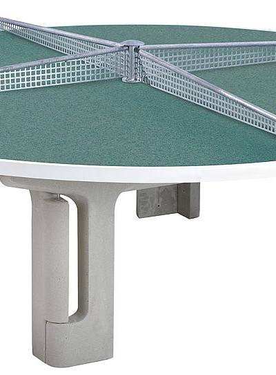 Tischtennisanlage rund