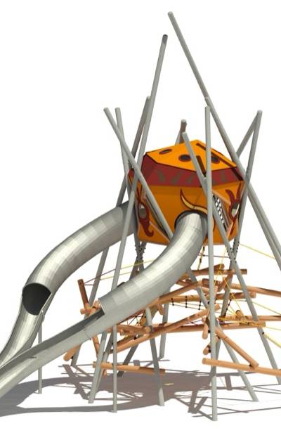 Rutschenturm Fiasko Fuoco 7100
