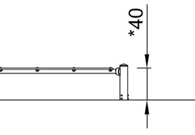 KOMPAN Balancierbalken flach