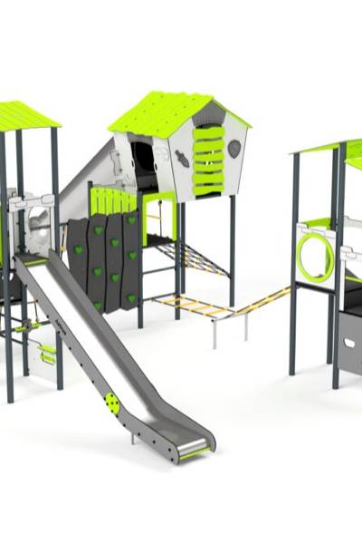11085 Multi-Turm-kletter-rutsch Anlage