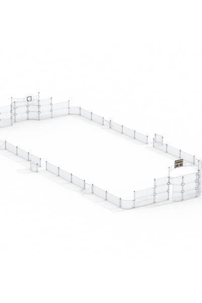Multisport-Anlage mit Mini-Tor 14x31 m