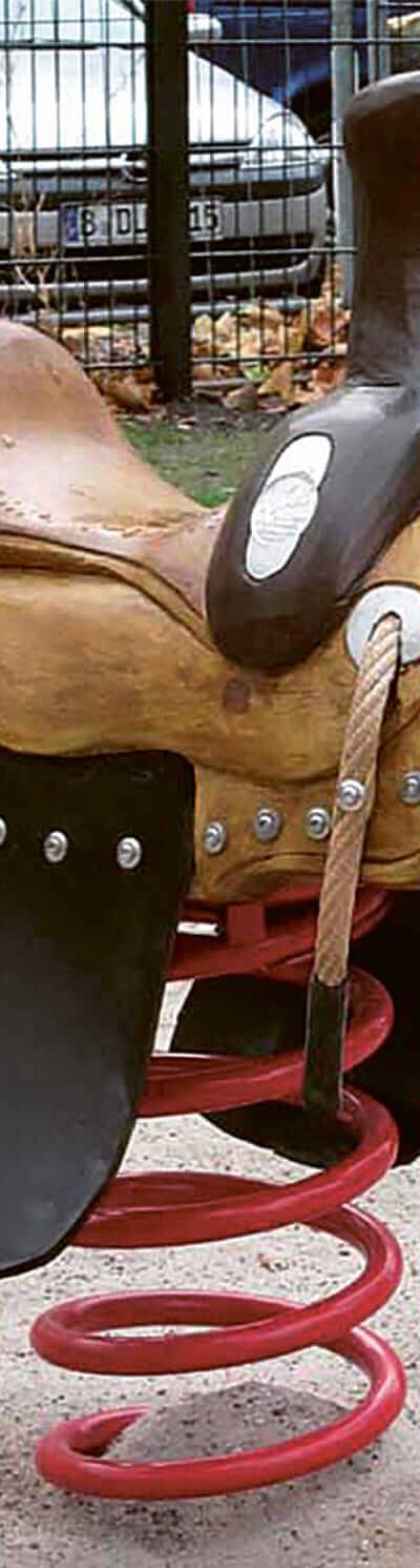 Federwippe Westernsattel