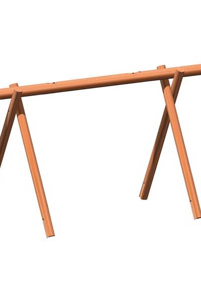 Ersatz-Holzbau inkl. Strickleiter
