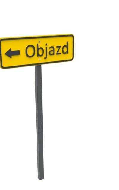 Verkehrsschild Umleitung