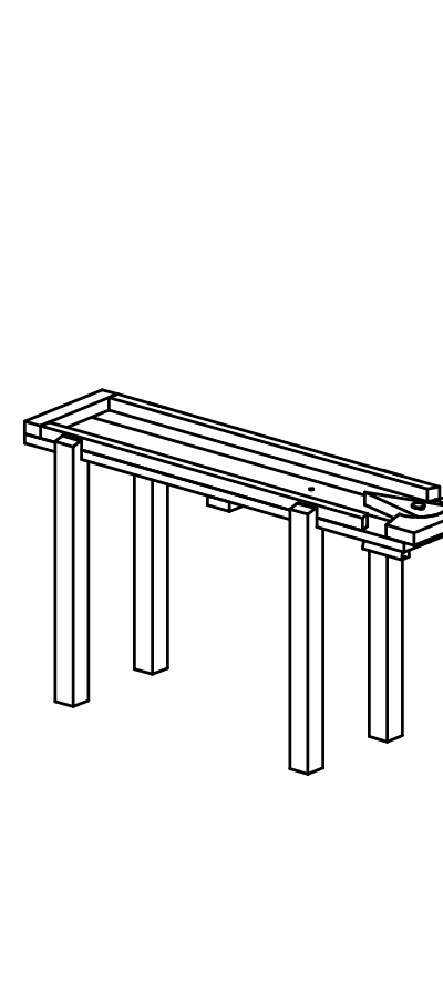 Rinne mit Zweiwegeverschluss
