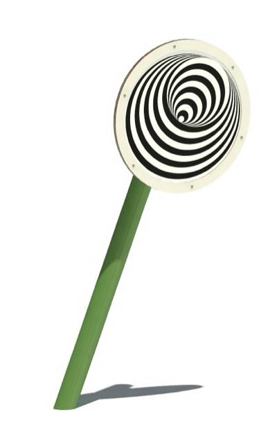 Rotierende Optikscheibe 18101, Motiv Kegel