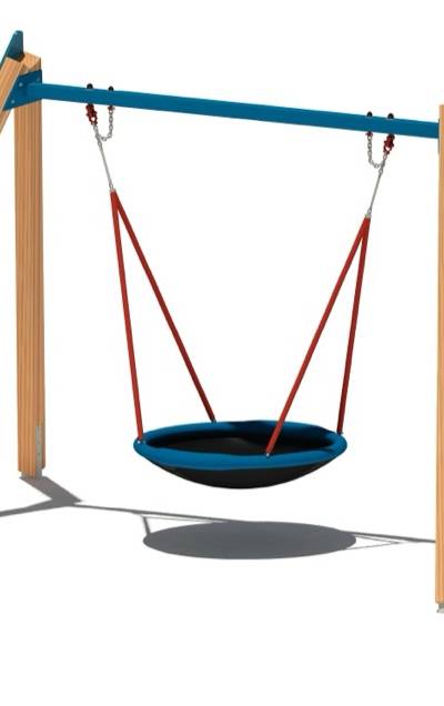 Vierkantholznestschaukel 5880
