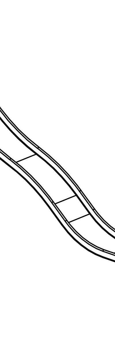 Edelstahlrutsche