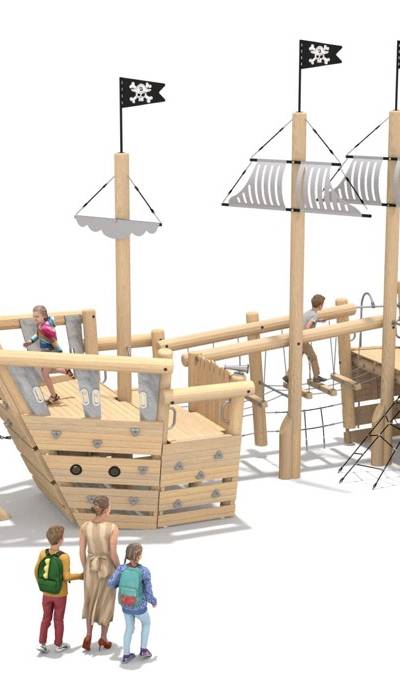 Spielschiff Rice
