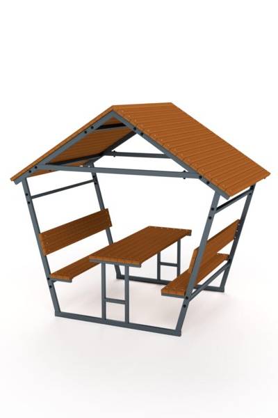 5023S Picknick-Haus mit Dach