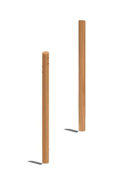 Set Ersatz-Standpfosten - für Schaukel 5305/530