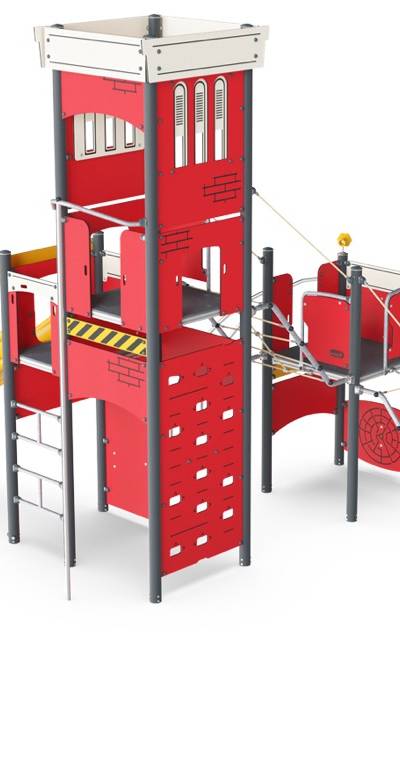 Feuerwache mit Schlauchturm PCM52221